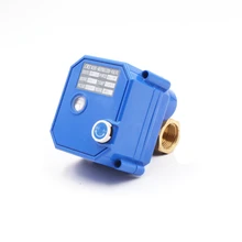 Cwx-25s dn20 dn25 полный порт двухсторонний латунный шаровой клапан с электрическим приводом для воды
