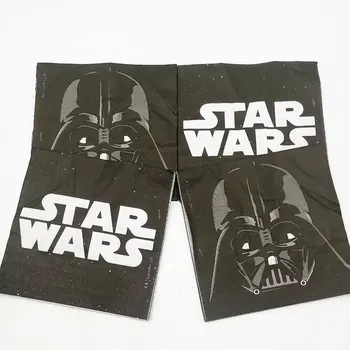 

20pcs/bag star wars Theme Party Paper Napkin Paper Tissue for Kids Birthday Party Suppliescelebrity party decoration 07