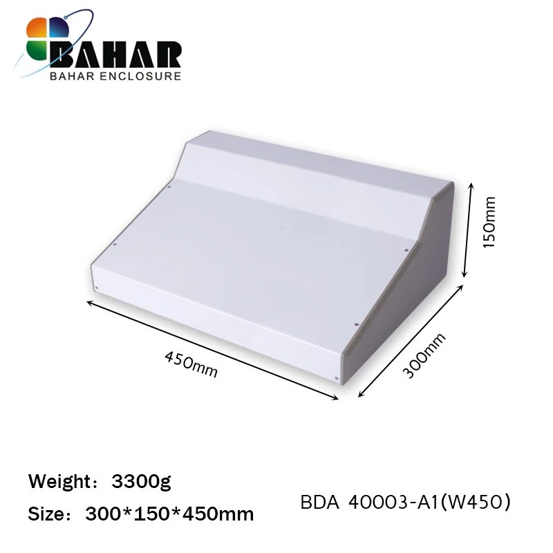 

Bahar Iron housing enclosure box for electronic metal project enclosure project box white project box for electronics