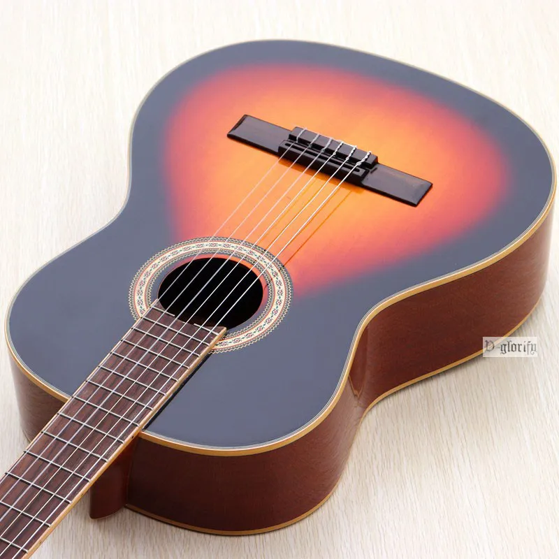 Фабрика 39 дюймовые Классические гитары с sunburst цвет хорошее качество
