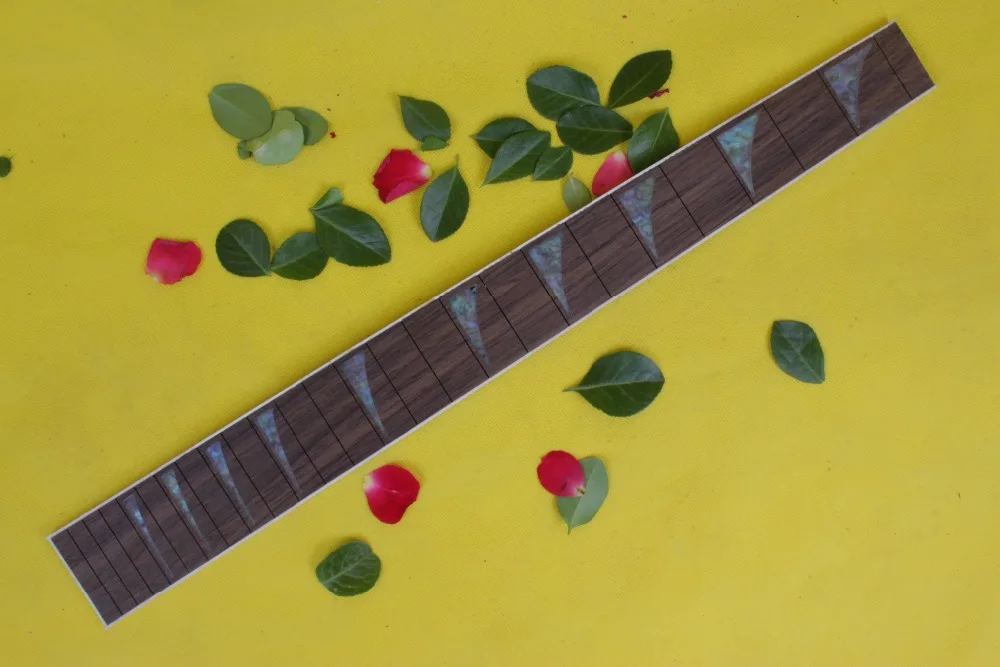 

Аксессуары для гитары 1x25,5 "гриф электрогитары, электрическая гитара, роза, дерево, брикет 00-35 #, инкрустация
