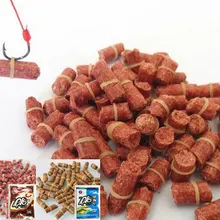 100 шт./пакет приманка с запахом красной травы для ловли Карпов|smell