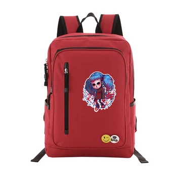 

Game Sally Face Backpack Square School Bag for Women Girls Teenagers Student travel Bag Shoulder Laptop Bag