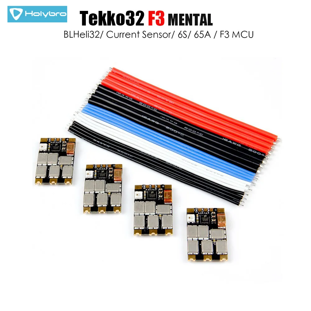 Holybro Tekko32 F3 MENTAL ESC оригинальный новый BLHELI32 MCU 3 ~ 6S 65A для радиоуправляемой модели