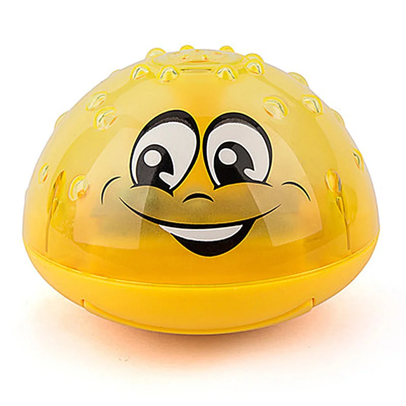 Baby Bath Toys Electric Inductive Water Spray Ball with Light Bathroom Bathtub Swimming Toys for Toddler Infant Children 3