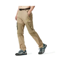 Мужские брюки на молнии быстросохнущие брюки для отдыха на открытом воздухе летние альпинистские Пешие прогулки FH99
