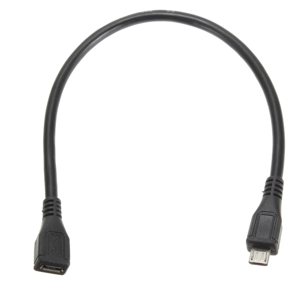 

Best Price M/F For Micro USB 2.0 Type B Male To Female Extension Cable Wire Extender Charging Cable Cord