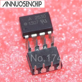

10 PCS HCPL2530 HCPL-2530 A2530 A 2530 OPTOCOUPLER TRANS-OUT 2CH DIP-8 NEW
