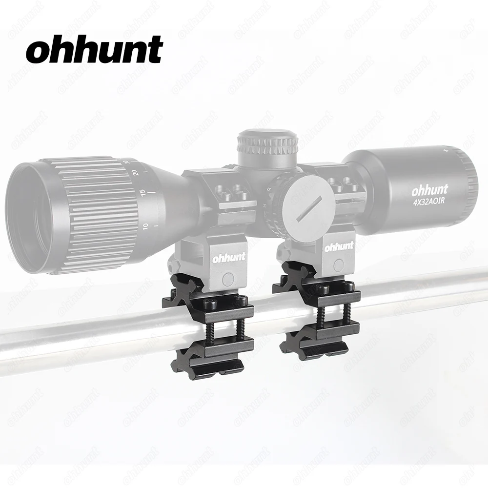Ohhunt тактический зажим головка для трубы крепление Пикатинни Вивер адаптер