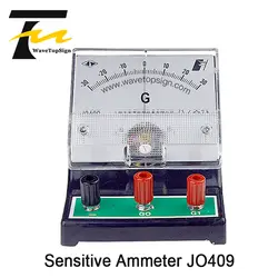 JO409 чувствительный Амперметр G стол чувствительный Амперметр электромагнитный индукционный тест Microampeter гальванометр