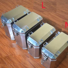 M style портативный ящик для инструментов из нержавеющей стали, ящик для хранения инструментов, оборудование для упаковки инструментов, транспортная боковая коробка, мотоциклетный багажник