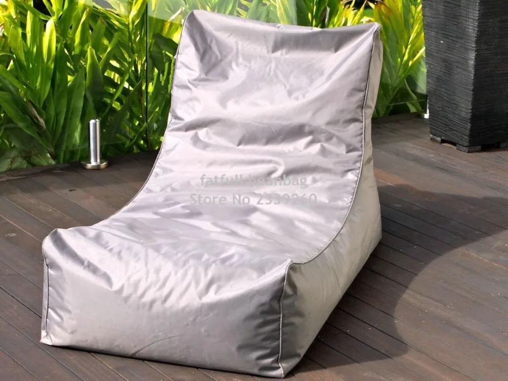 Us 50 0 Cover Only No Filler Light Grey Bean Bag Garden Chair Outdoor Patio Hammock Seat Living Room Beanbag Sofa Seats In Sofas From