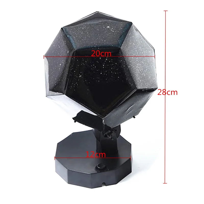 IKVVT Romantic Astro Star Sky Cosmos Laser Projector Night Light Lamp Home Decor