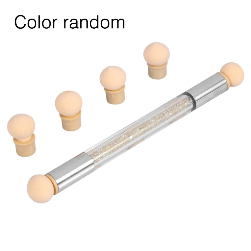 

Nail Art Tools Set Dual-ended Dotting Sponge Blooming Nail Pen Drawing And Dotting Nail Polish Professional Manicure Tool Hot