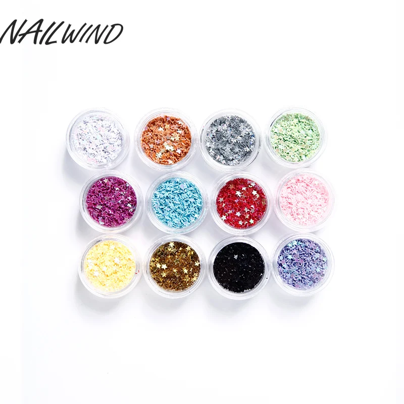 

NAILWIND Nail Art Nail Studs 3D 1Box Rhinestones Decoration Mixed Accessories For Nails in Wheel for DIY Nail Beauty