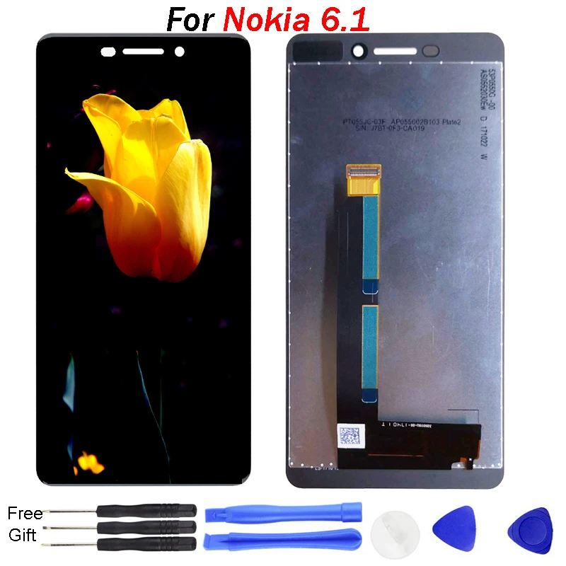

Original For Nokia 6.1 LCD Display for nokia 6 screen TA-1043 TA-1045 TA-1050 TA-1054 LCD Display Touch Screen Assembly repair