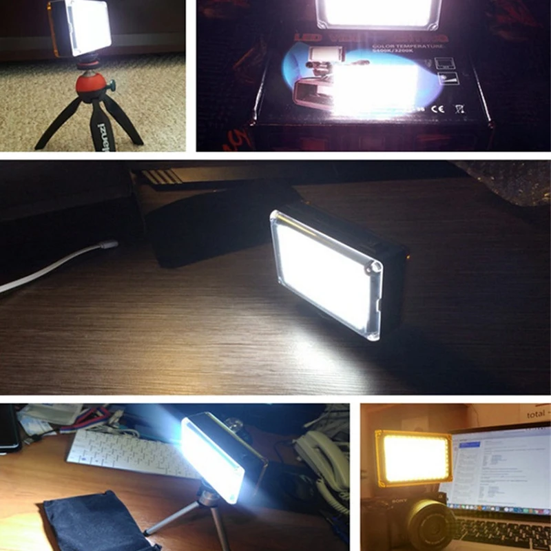 Ulanzi 112 светодиодный светильник с регулируемой яркостью для видео, перезаряжаемый Panal светильник(белый и теплый светильник) для Dslr камеры, видео светильник, свадебная запись