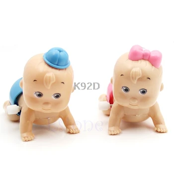 

Wind up Crawling Crawl Clockwork Toy Doll Kid Party Gift D25