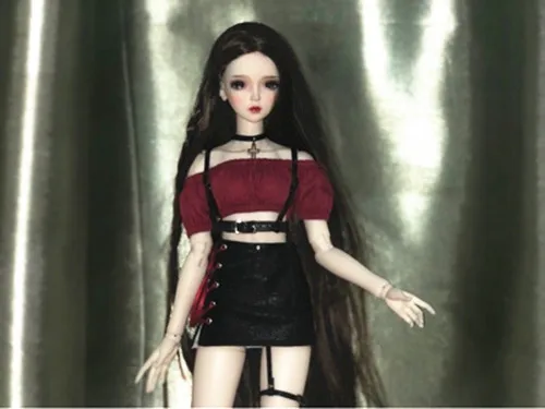 Сексуальная горячая девушка костюм(4 шт.) для BJD 1/6 YOSD 1/4 MSD 1/3 SD16 Кукла Одежда CWB150