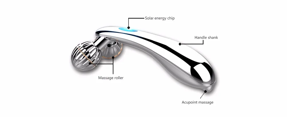 Kakusan микротоковые инструменты для подтяжки лица y-образный ролик для массажа лица роликовый массажер для лица