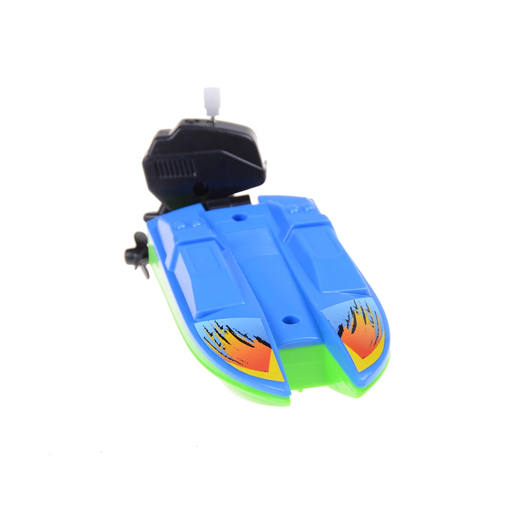 1pcs Summer Outdoor Pool Ship Toy Wind Up Swimming Motorboat Boat For Kid Color Randomly | Игрушки и хобби