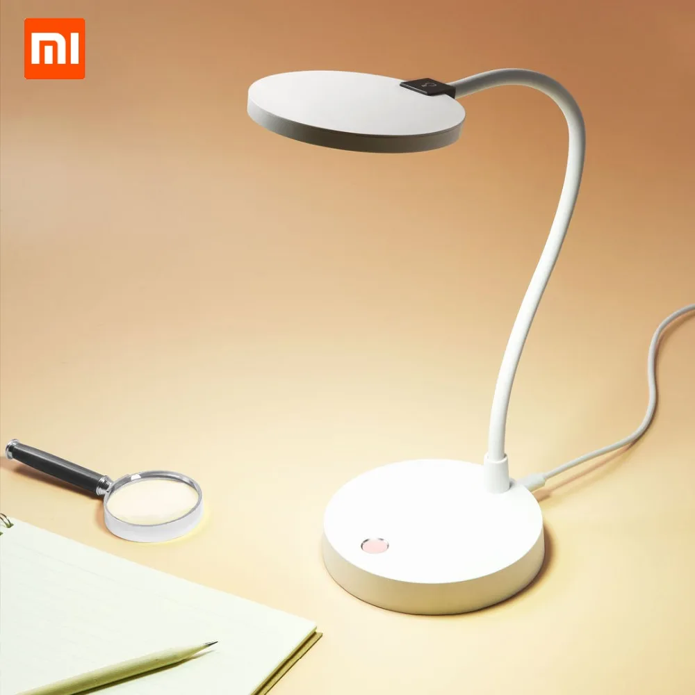 Xiaomi Mijia COOWOO светодиодный Ночной светильник с светильник Сенсор защита глаз 360 градусов с регуляцией лампа для чтения для Спальня