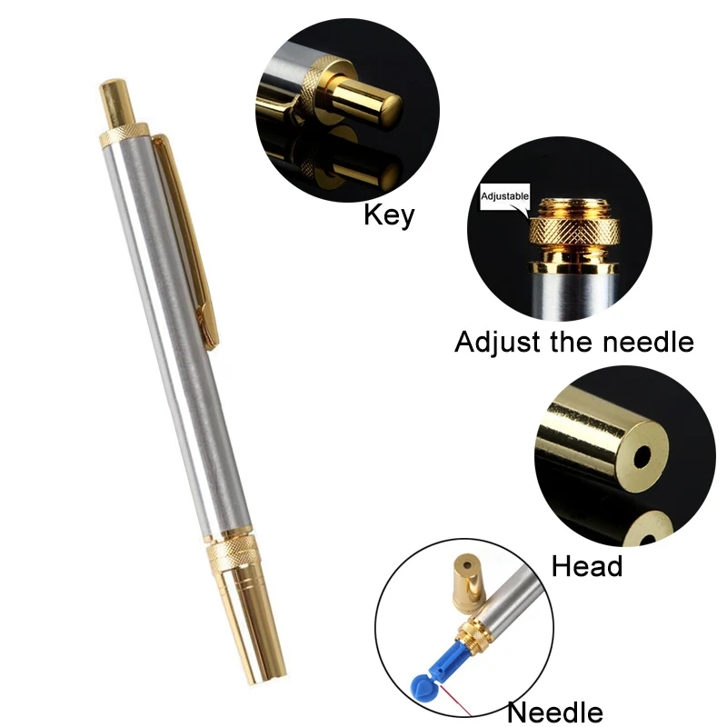 1pcs Stainless Steel Lancet Point Pen Cupping Bloodletting Pen Acupuncture Massage Needle Holder For Blood Glucose Meter Test 1pcs Stainless Steel Lancet Point Pen Cupping Bloodletting Pen Acupuncture Massage Needle Holder For Blood Glucose Meter Test