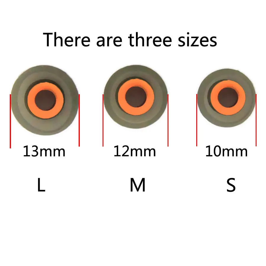 6 шт/3 пары s m l силиконовые наушники-вкладыши гелевые Чехлы гарнитура наушники вкладыши амбушюры подушки