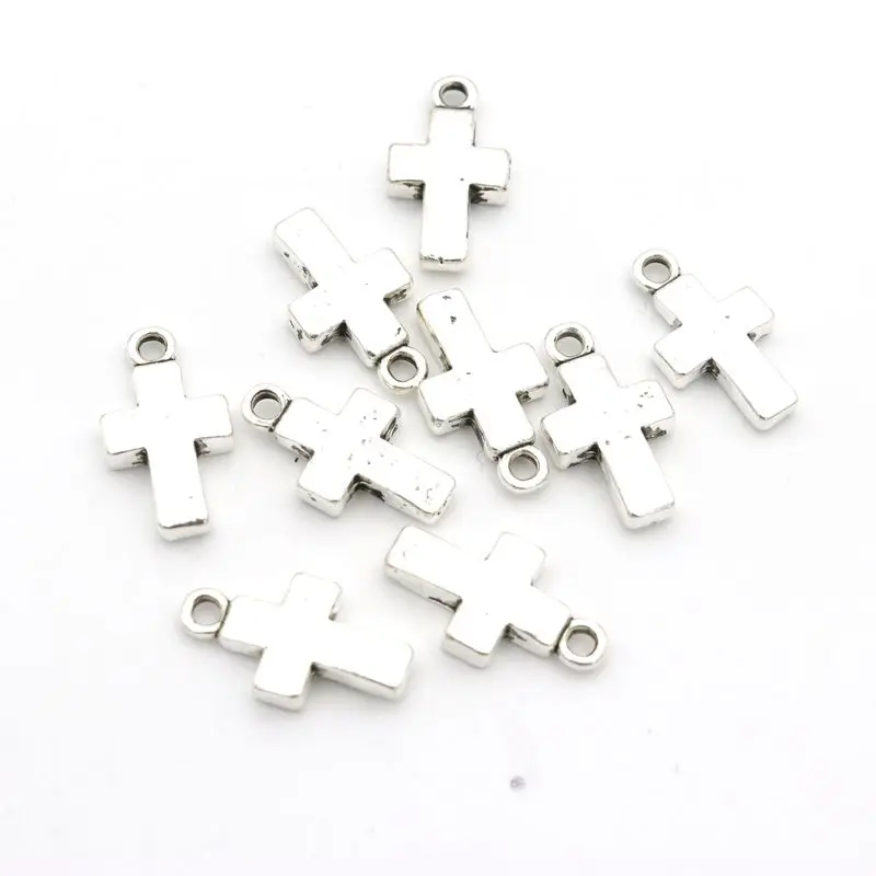 

10Pcs Antique Silver Metal Crosses Pendant Charm For Jewelry Finding Diy Handmade Bracelet Necklace Jewelry Accessories
