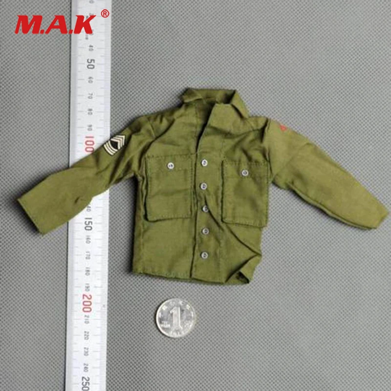1/6 Scale WW II US Army Canvas jacket Model for 12" Action Figure 