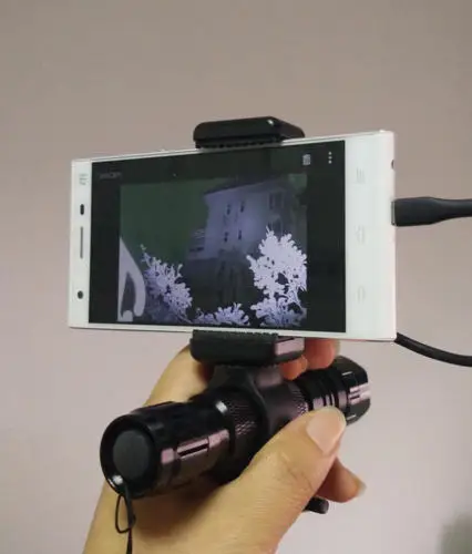 

OTG Android Phone Night Vision Scope Device Micro USB Digital Infrared Camera Lens Tripod IR Torch Optional