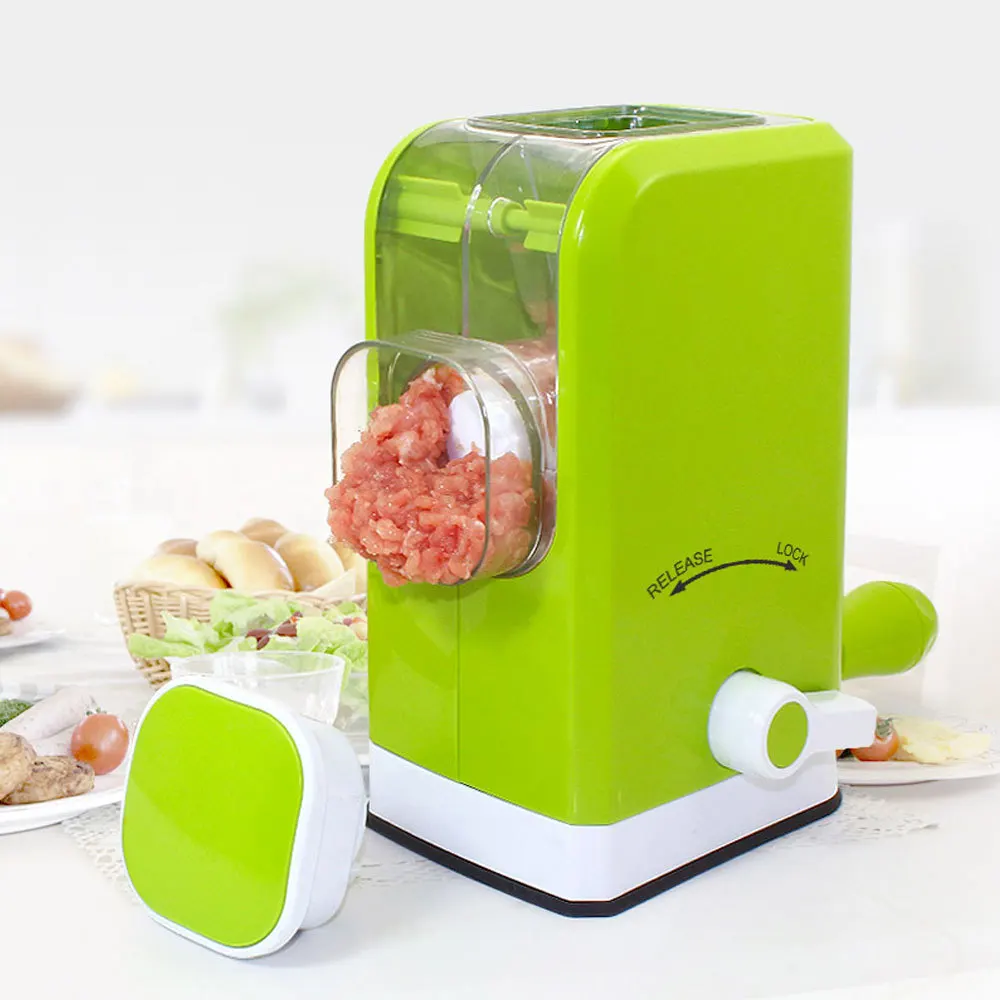 Popular Hand Operated Meat Grinder Mincer Kitchen Tool Manual Food