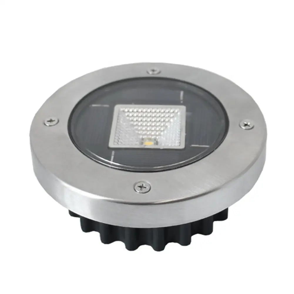 Kopen LED Solar Ondergrondse Outdoor Waterdichte Rvs Solar Path Way Tuin Landschap Licht