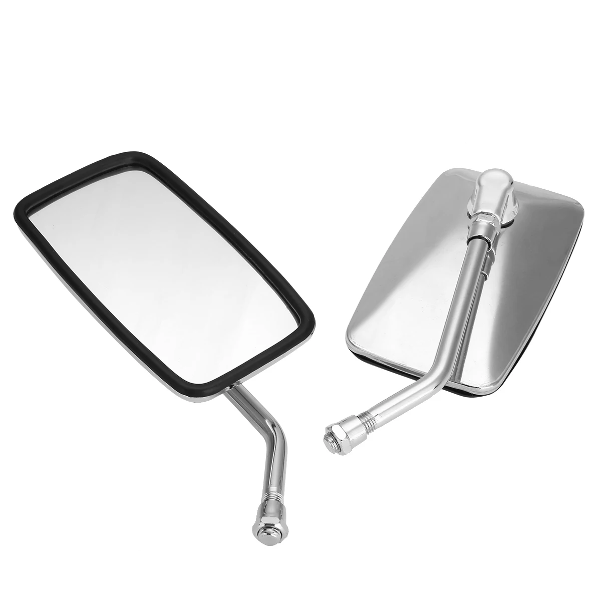 Motorcycle Rectangle Rearview Side Mirrors for Honda Shadow VT VT1100 VT750 VT600 VF750 Magna 750