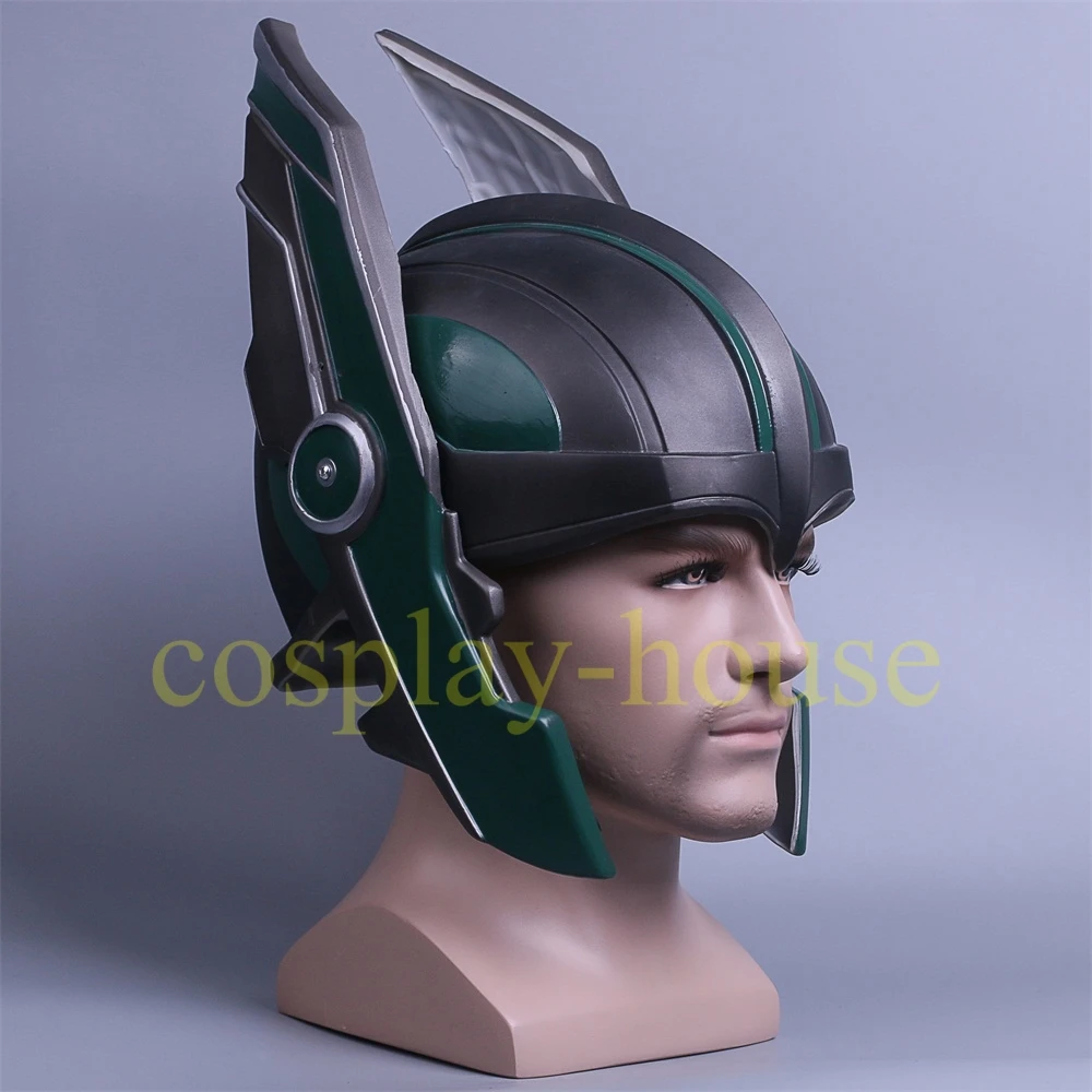 Helmet Thor 3 Ragnarok Helmet Cosplay Thor Helmet PVC Mask Handmade Halloween Mask Caps New (4)