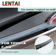 LENTAI автоматическое изменение хвост авто-Стайлинг Задняя накладка для багажника наклейки для Toyota CHR C-HR аксессуары