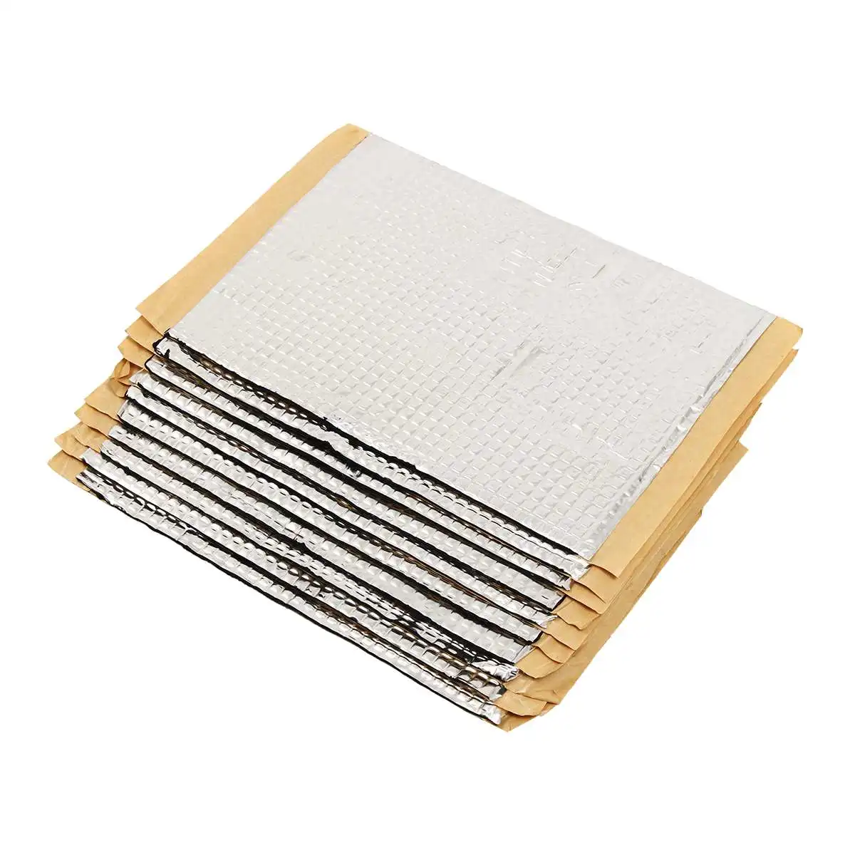 

10 Pcs 2mm 187x265mm Automobiles Car Sound Deadener Deadening Vibration Sound Proofing Damping Mat Heat Noise Shield Insulation