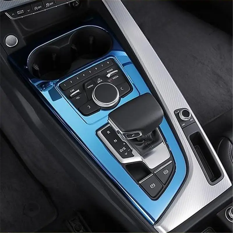 

Modified Chromium Decorative Gear Control System Interior Fashion Mouldings Car Styling Bright Sequins 17 18 19 FOR Audi A5
