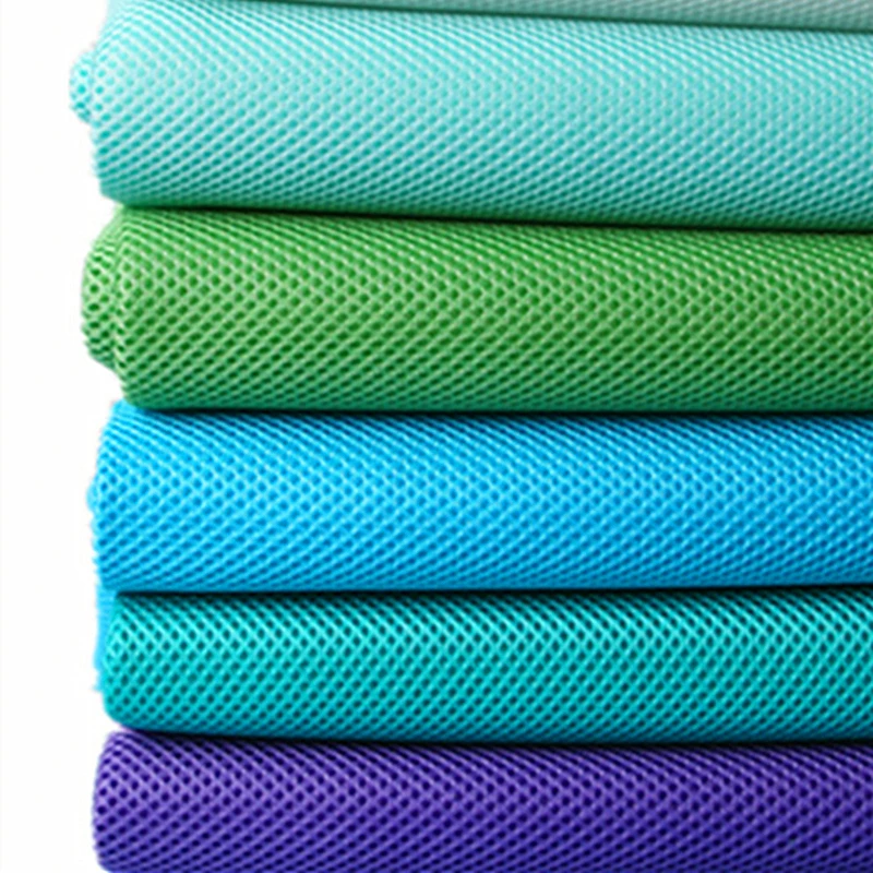 Ceny Powietrza Spacer siatka sandwich tkaniny Sofa tkaniny pokrycie siedzenia samochodu pies dom tkaniny, miękkie, grube, oddychająca odzież sportowa 155 CM 230G M2 3mm