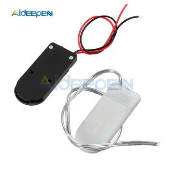 

2Pcs/lot CR2032 Button Coin Cell Battery Socket Holder Case Cover Box With ON/OFF Switch Black White