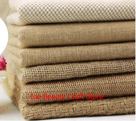 

Free shipping special cloth sacks / jute / burlap fabric / linen cloth 100 * 160 cm (1 meter)