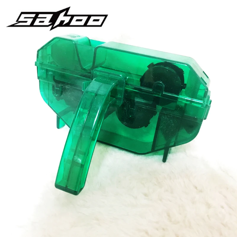 Discount SAHOO New Bicycle Chain Cleaner Bike Clean Machine Brushes Mountain Road Bike Cycling Cleaning Kit Outdoor Sports Wash Tools 0