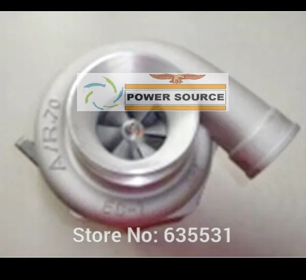 Universal Turbo GT30 GT35-1 AR .63 Comp. AR .70 T3 Oil cooled 5 bolts 400HP turbine Turbocharger with Gaskets (1)