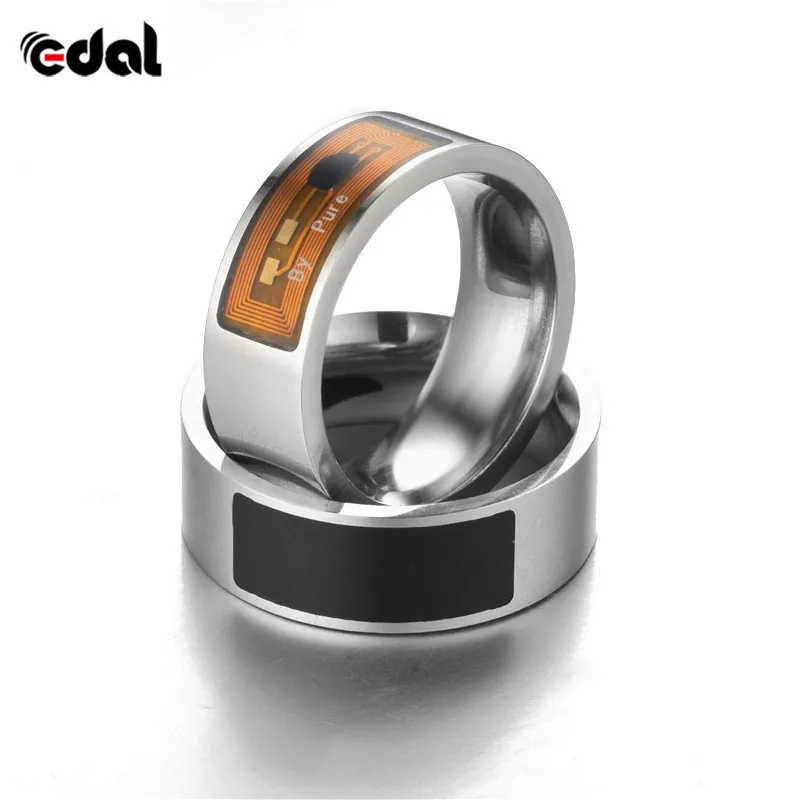 Многофункциональное Модное Новое умное кольцо с открытым замком, волшебное кольцо, черное цифровое кольцо на палец для телефона Android