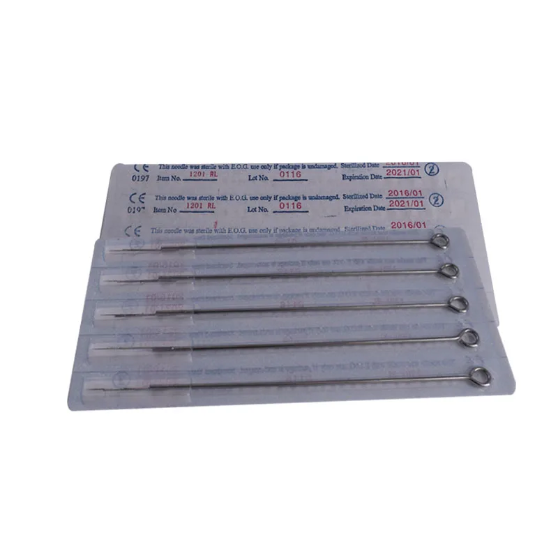 Sterilized Tattoo Needles Round Liner Disposable Tattoo Needles 304 Medical Stainless Steel 2016 Hot (3)