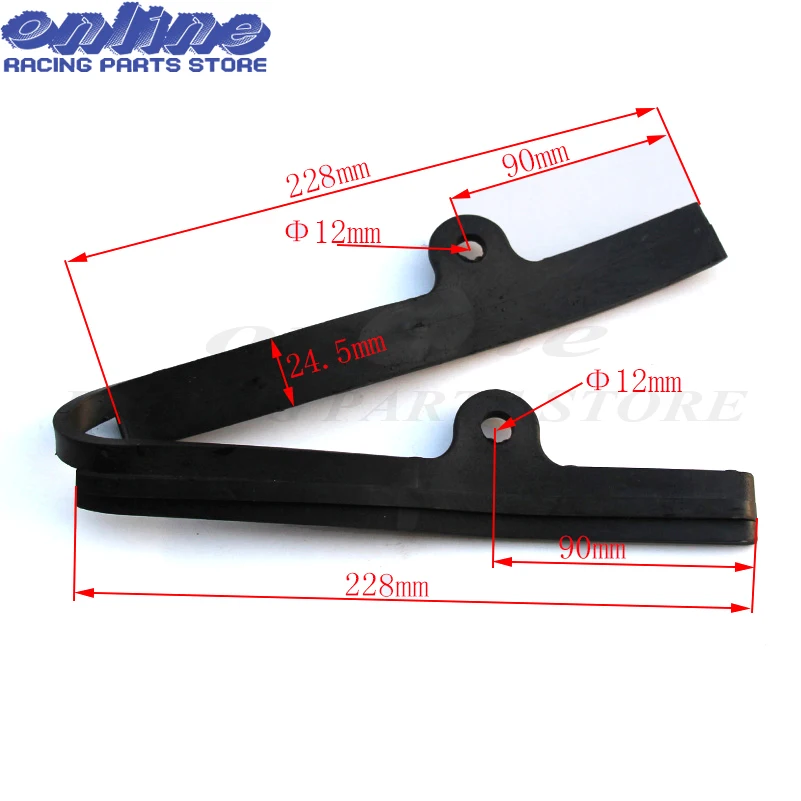 

Black color Dirt Pit Bike swingarm protection Chain Slider Rear Swingarm Cover Chain Protector Guard Guide free shipping
