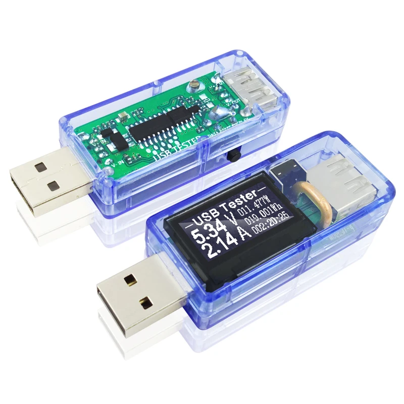7in 1 USB Tester Voltmeter Ammeter Digital Volt Current Power Meter LCD Detector 