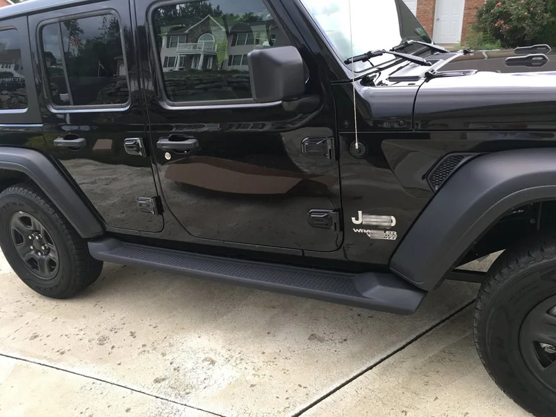 Новое поступление боковая подножка для Jeep Wrangler JL 2 или 4 двери оригинальный стиль
