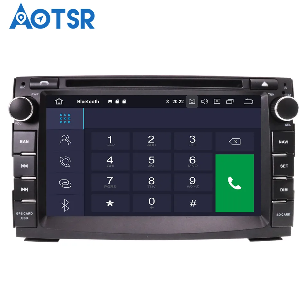Top 7" IPS Android 9.0 Auto Radio GPS For Kia Ceed 2009 2010 2011 2012 Car DVD Stereo FM Navigation Audio Video Free Backup Camera 12