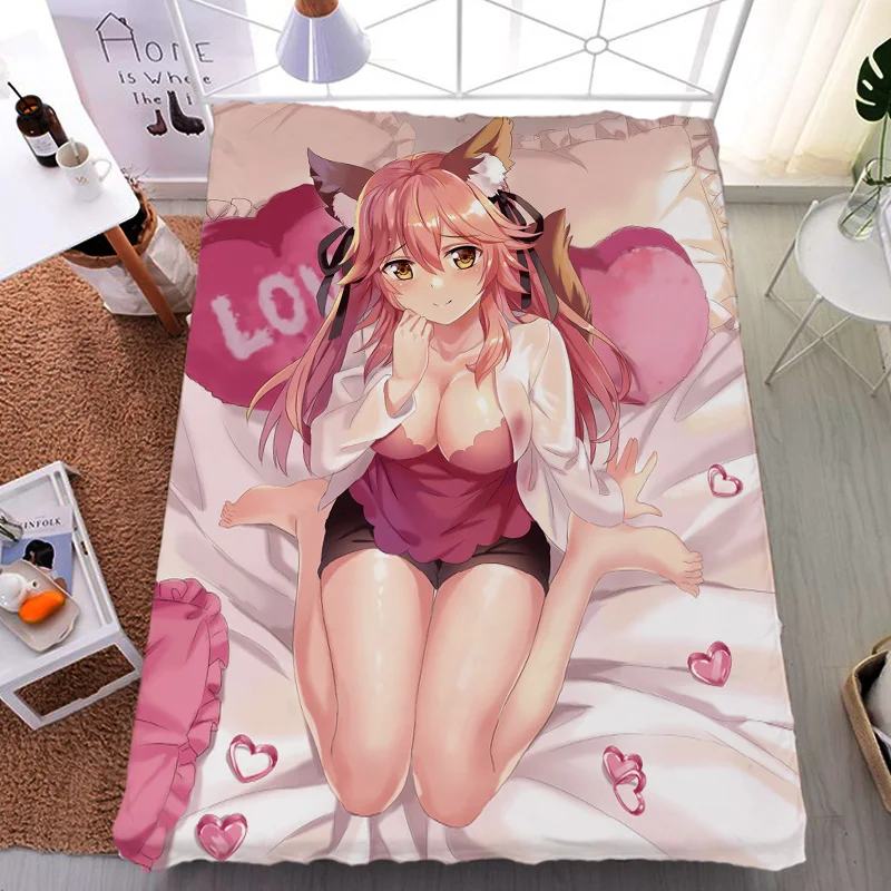 17 Обновление августа аниме Fate/apocripha FGO Jeanne d'Arc& Tamamo no Mae постельное белье и одеяло летнее одеяло 150x200 см - Цвет: 17